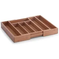 Zeller Present Besteckkasten, Bambus, ausziehbar