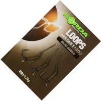 Korda Karpfenhaken Korda Loop Rigs DF Wide Gape X 18lbs - 3 Karpfen Rigs