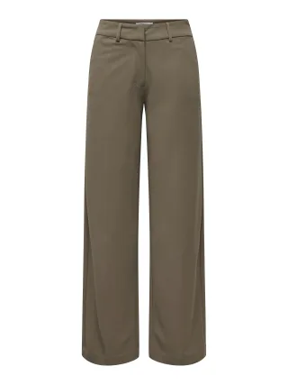 ONLY - ONLKALINA HW WIDE PANT CC TLR Chocolate Chip - Gr. - 32