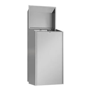 KWC Aquarotter Abfallbehälter, EXOS, Edelstahl, Unterputz, 304x790x251 mm, 30l, 2030034628 2030034628