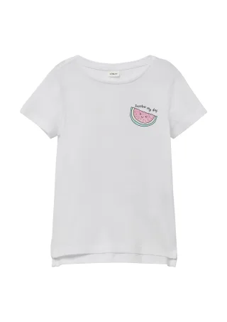s.Oliver - T-Shirt weiß - Gr. - 110
