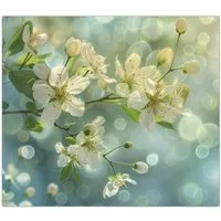 Primedeco Herd-Abdeckplatte Herdabdeckplatte Spritzschutz aus Glas Fruehlingserwachen, Glas, (1 tlg)