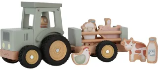 Little Dutch Traktor mit Anhänger Little Farm