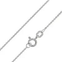 trendor Collier Damen-925 Silber Rhodiniert Feine Collierkette