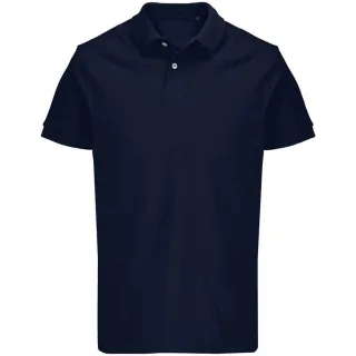 SOLS - "Pacific" Poloshirt Doppelnähte für Herren/Damen Unisex (Dunkelblau)