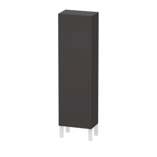 Duravit L-Cube Halbhochschrank Graphit Supermatt 400x243x1320 mm - LC1168L8080 LC1168L8080