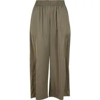 URBAN CLASSICS Stoffhose Urban Classics Ladies Satin Wide Leg Culotte (1-tlg)