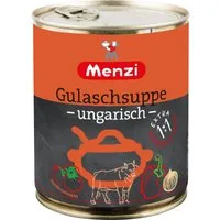 Menzi Fertiggericht, Menzi Ungarische Gulaschsuppe Extra konzentriert pikant 800ml