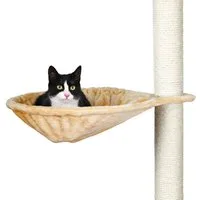 TRIXIE Kratzbaum Liegemulde für Kratzbäume, groß - beige - ø 45 cm