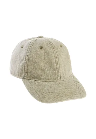 camel active - Cap aus Baumwoll-Leinen-Mix deep olive - Gr. - OS