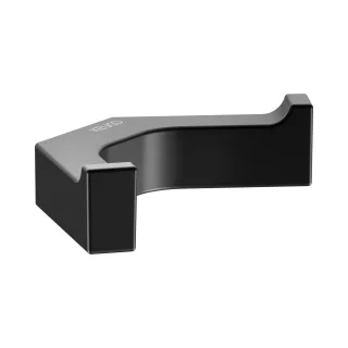 KEUCO Edition 11 Black Selection Handtuchhaken doppelt, schwarz matt, 11115370000 11115370000