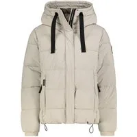 SUBLEVEL Steppjacke Damen mit Kapuze gefütterte Winter Jacke