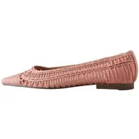 Next Forever Comfort® Spitze, flache Raffiaschuhe Ballerina (1-tlg)
