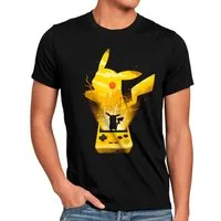 style3 T-Shirt Yellow Edition amiibo planet go pokemon ball pikachu
