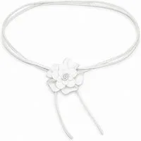COLLEZIONE ALESSANDRO Taillengürtel Blüte Lederband mit echt Leder Blüte