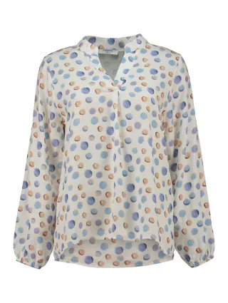 Zabaione - Blouse Jo44sy aqua blue - Gr. - M