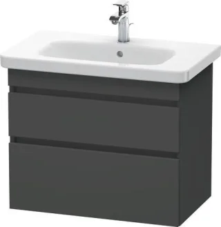 Duravit DuraStyle Waschtischunterbau wandhängend Graphit Matt 730x448x610 mm - DS648104949 DS648104949