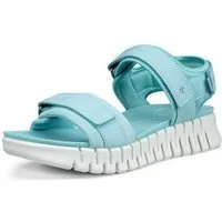 Ecco ECCO GRUUV SOL W Sandalette, Plateau, Sommerschuh, Sandalette mit praktischem Klettverschluss