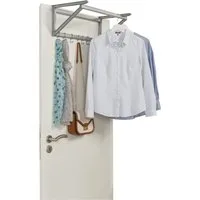 Ruco Türgarderobe, (1-St), schafft zustätzlichen Stauraum, mit 6 Haken, Aluminium/Kunststoff