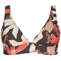 Barts Bügel-Bikini-Top Camolo Longline COFFEE