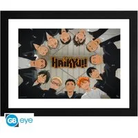 ABYstyle Poster HAIKYU!! - Framed print Karasuno Fight