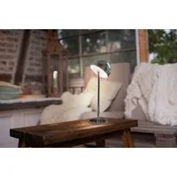 OTTO home Tischleuchte Akku Tischlampe Gerrin Indoor Outdoor, magnetischer Flaschenaufsatz, Dimmfunktion, Memoryfunktion, LED fest integriert, Warmweiß, Pilzlampe Flaschenaufsatz, Regulierung der Lichtstärke, Pilz, Lampe
