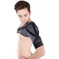 Lorey Medtec Schulterbandage Neopren Schulterstütze mit Wärme & Kompression, beidseitig tragbar