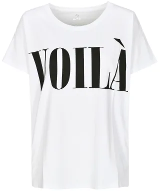 zab company - Da. T-Shirt 1/2 Arm weiss - Gr. - 44