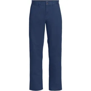 Chino-Hose im Straight Fit für Herren, Herren, size: regular, Blau, by Lands' End