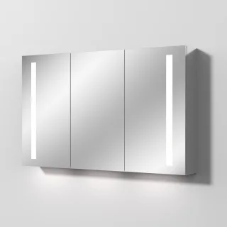 Sanipa Reflection Aluminium-Spiegelschrank ALEX 120 mit LED-Beleuchtung, AU3169Z AU3169Z
