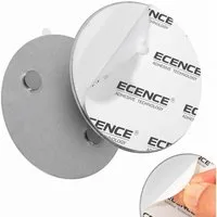 ECENCE Magnethalter 20x Magnethalterung 70mm für Rauchmelder (20-St)
