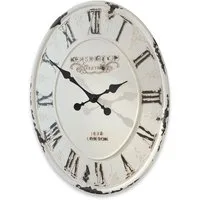 Mirabeau Wanduhr Uhr Soulières antikweiß