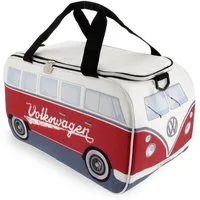 VW Collection by BRISA Kühltasche Volkswagen Thermotasche im T1 Bulli Bus Design, 25 l, isolierte Picknick-Tasche, 25L