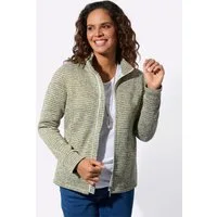 Witt Fleecejacke Strickfleece-Jacke Langarm