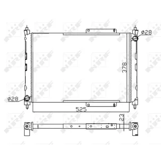 NRF K?hler f?r Antriebsbatterie Rover 200 400 Coupe
