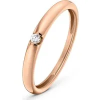 CHRIST Diamantring CHRIST Damen-Damenring 1 Diamant