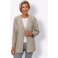 Sieh an! Blusenblazer Longblazer Langarm
