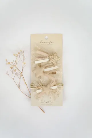 Leevje Haarspangen Sparkly Shooting Star Mix