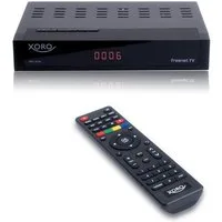 Xoro HRT 8730- DVB-T2 Freenet Receiver mit Aufnahmefunktion DVB-T2 HD Receiver (DVB‑T2/C, HEVC, Irdeto, freenet TV, PVR, Timeshift, HD‑Player, schwarz)