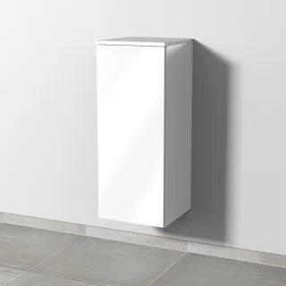 Sanipa 3way Mittelschrank mit 1 Tür, Weiß-Glanz, SF12078 SF12078