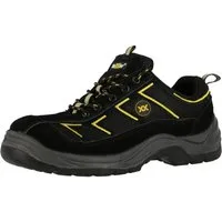 teXXor Sicherheitshalbschuhe S1 "METZ" schwarz Sicherheitsschuh