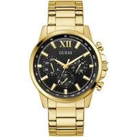 Guess Multifunktionsuhr WALKER GW0900G3, Quarzuhr, Armbanduhr, Herrenuhr, Datum, Wochentag, Edelstahlarmband