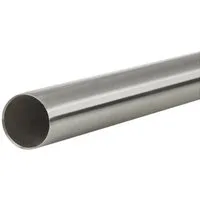 SO-TECH® Garderobenstange Garderobenstange Schrankstange Edelstahl rund Ø 25 mm, (1 St), Kleiderstange Länge: 600 mm