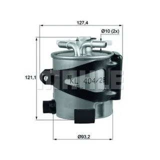Mahle Kraftstofffilter Renault Grand Megane Sc?nic KLH44/25