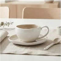 Bricard Espressotasse Espresso Set BARLES 12 teilig, 6 Tassen, 6 Untertassen