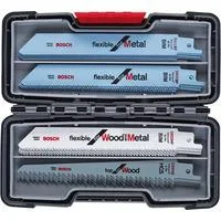 Säbelsägeblatt-Satz Wood and Metal, 20-teilig in Toughbox