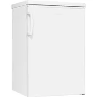 exquisit Kühlschrank KS16-4-HE-040C weiss, 85,5 cm hoch, 55 cm breit, Flexibler Stauraum, 4 Sterne Gefrieren-18 °C, Schnellgefrieren, LED