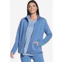 Skechers Trainingsjacke Women's Jacket mit Reißverschluss, aus elastischem Jersey-Material