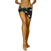 King Kameha Sarong Cherryparrot Funky Hawaii-Sarong Pareo Cover-Up Strand Damen Bikini, Pareo Cover-Up