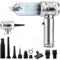 Nettlife Akku-Handstaubsauger Mini Kabellos 25000Pa 4-in-1 Starker Akku bürstenloser Motor, 3 Stufen Tragbarer Staubsauger für PKW Wohnmobil Camping Treppen Sofa